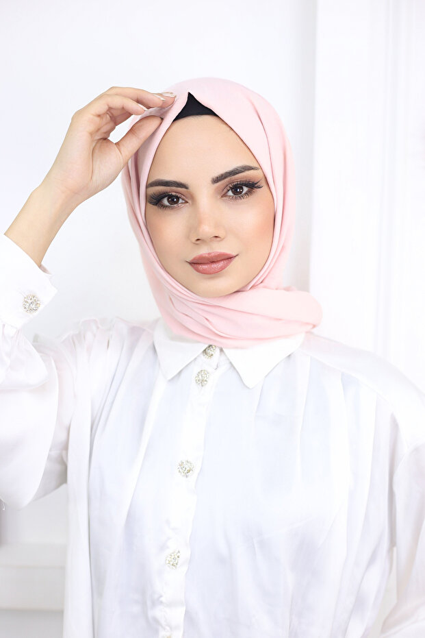 شال حجاب نسائي مريح من القطن