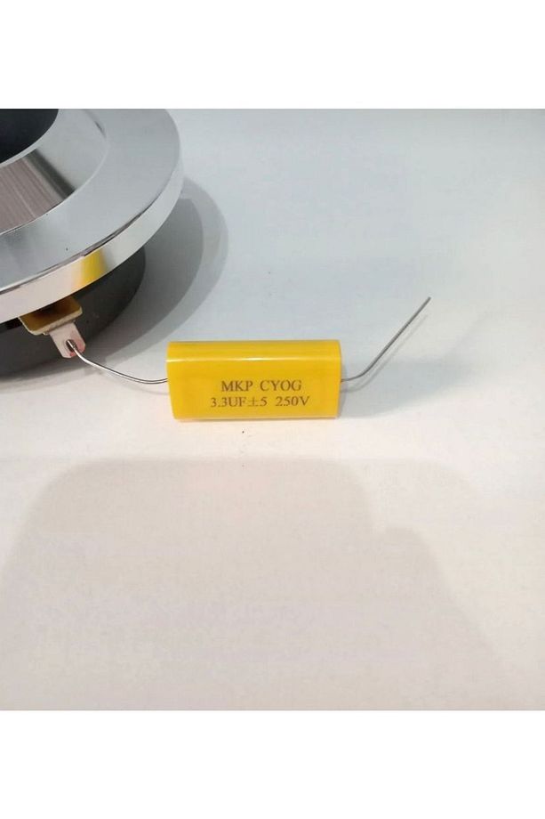 Tweeter Kondansatör - Bütün Markalarla Uyumlu- 3.3uf Dome Tweeter Sigortası 250w 1 Adet - 1
