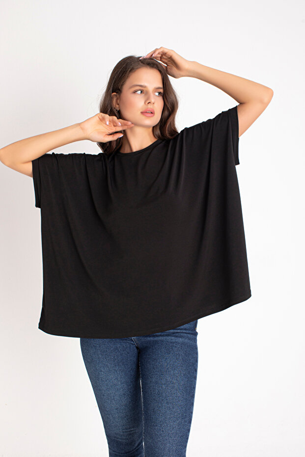 Dokuma Basic Tshirt Oversize Geniş Kesim - 2