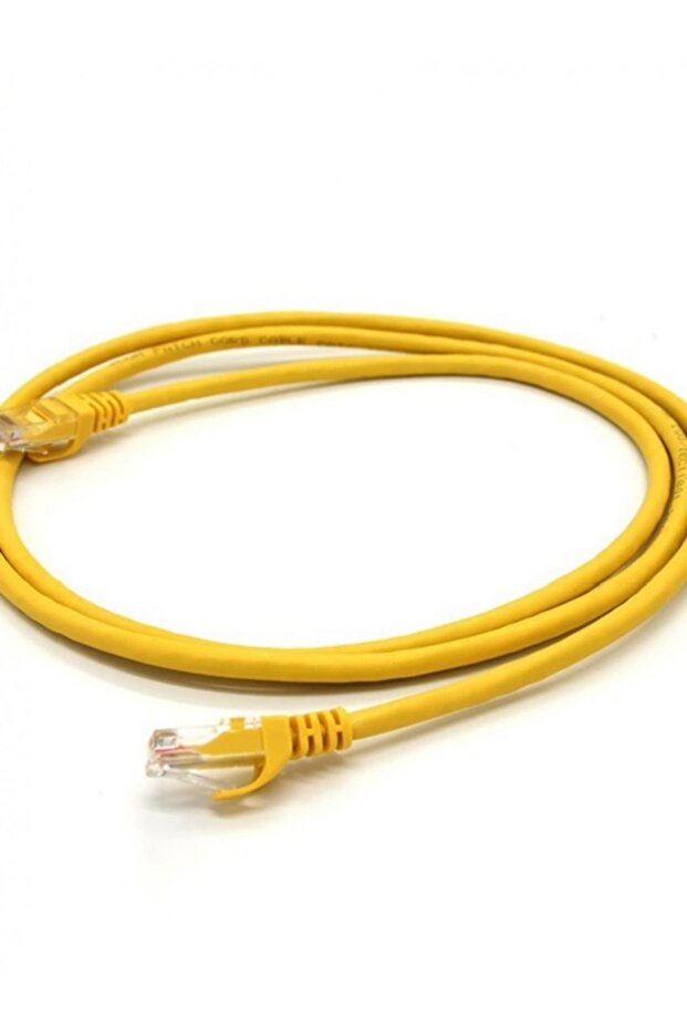 Cat6 1.5 Metre Sarı Utp Patch Kablo Ethernet Kablosu - 2