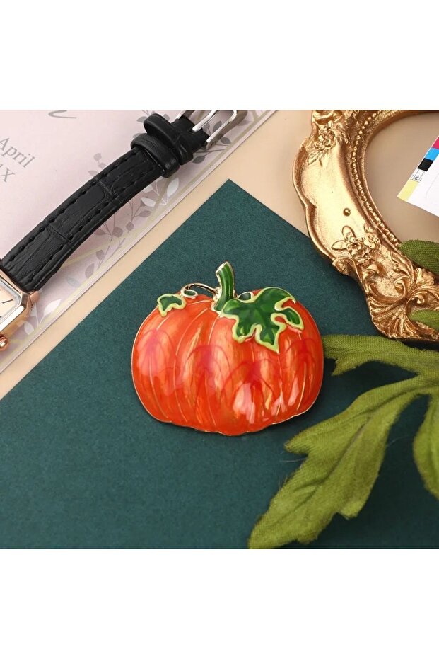 Hema Pumpkin Broş - 1
