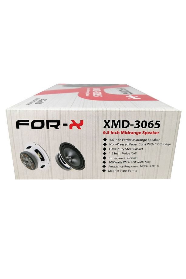 XMD-3065 Midrange 100W RMS 200W Maksimum 16 cm Hoparlör Turuncu Kasa - 6
