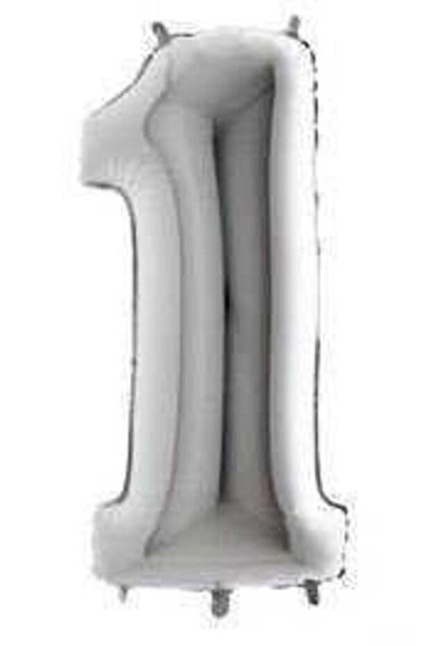 16'inch 36 Cm Silver Foil Balloon