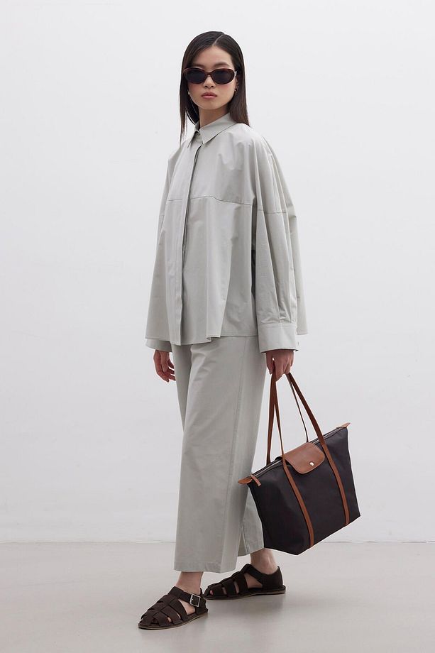 MARİ LARGE SHOPPER ÇANTA ACI KAHVE - 1