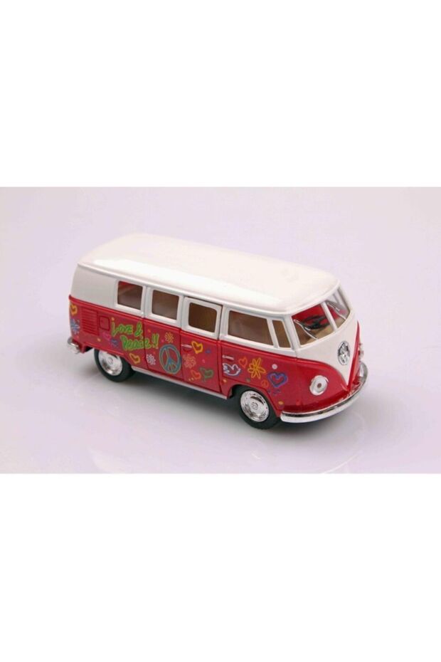 Metal 1962 Vw Hippie Cekbırak Bus Kt5060Df