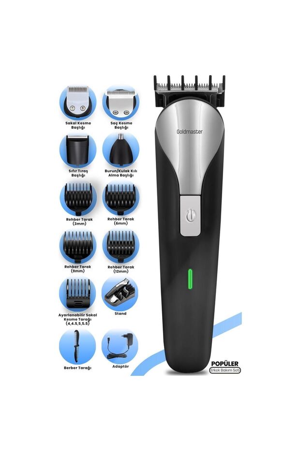 Popüler Gm-9108 Erkek Bakım Seti - 1