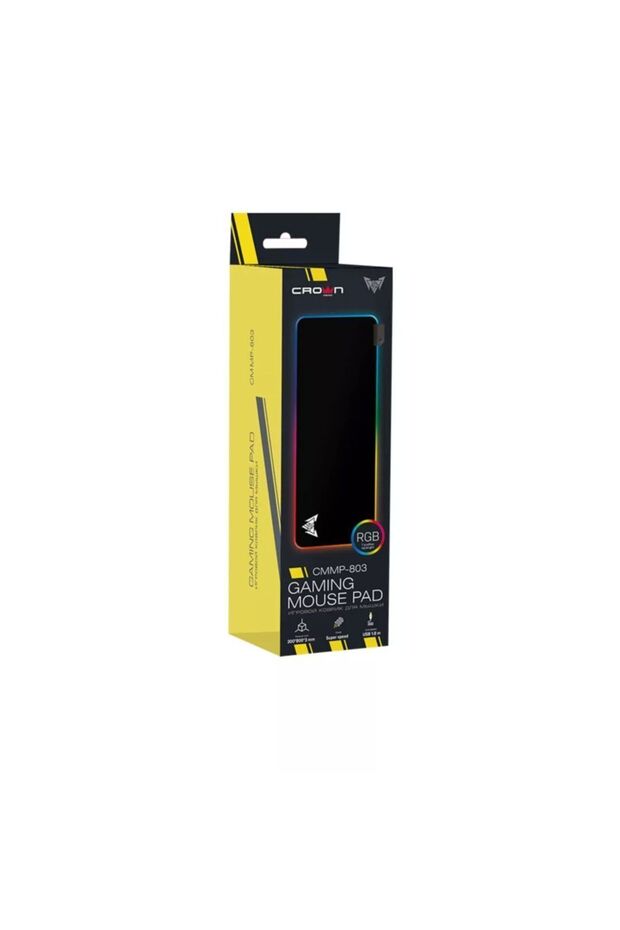 Cmmp-803 Gerçek Kauçuk,mikro Dokulu, 7 Rgb Modlu Mouse Pad - 4