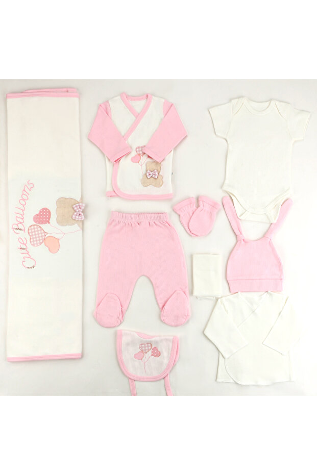 Sebi̇ Pi̇ri̇me Super Luxury 10-Piece Patient Discharge Set with Balloons