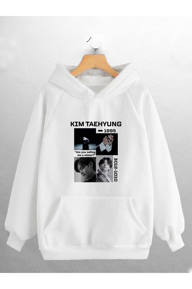 Unisex Women Men Kim Taehtung Bts Printed Sweatshirt