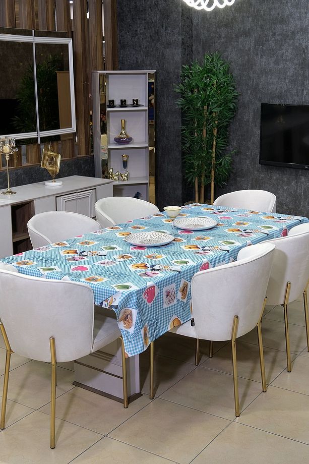 Sufre Sıvı Geçirmez Masa Örtüsü Sofra Bezi Sofra Örtüsü Piknik Örtüsü - 2