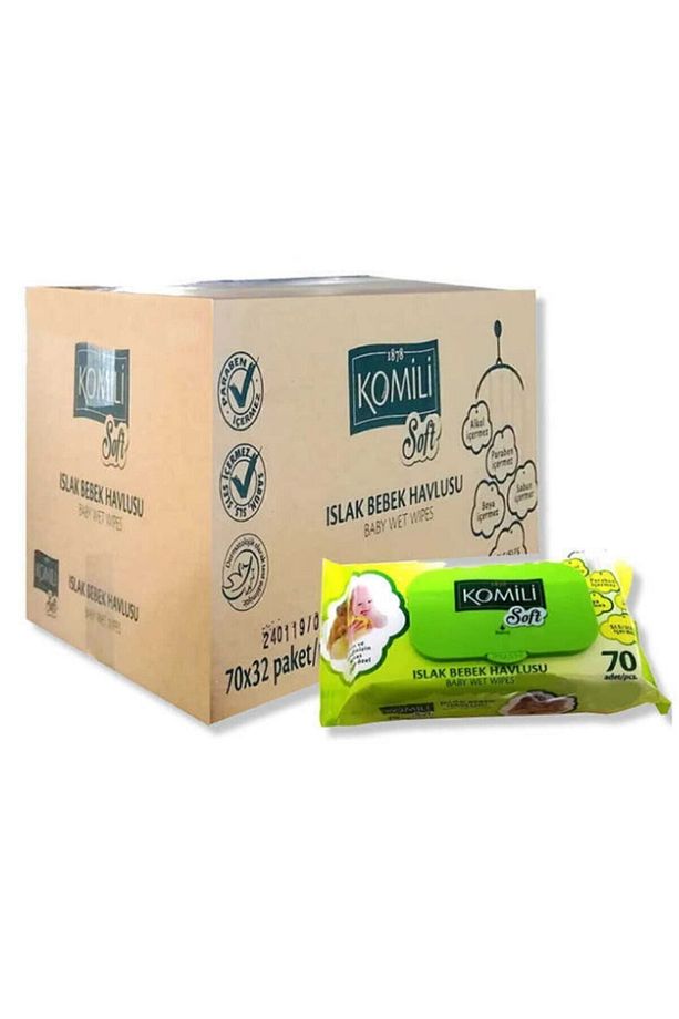 Soft Islak Bebek Havlusu 70 Li 32 Adet - 2240 yaprak - - 3