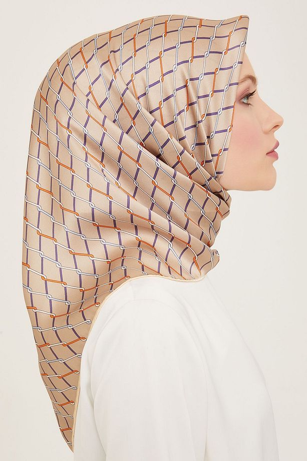 ARMİNE İPEK EŞARP 9152D (SURA) - 3