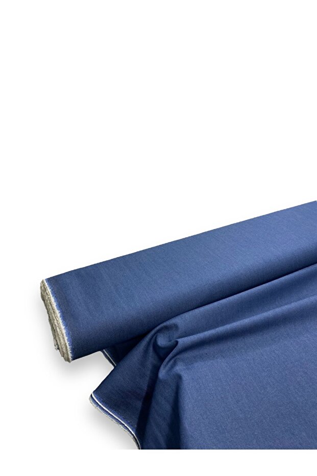 Mavi kot kumaş - 1