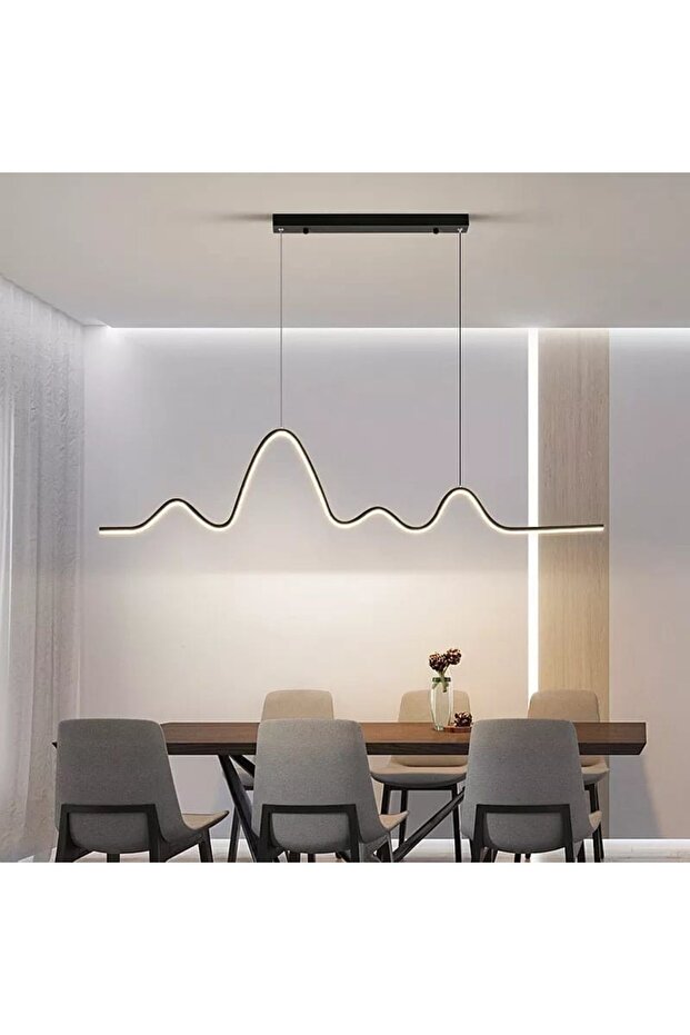 Led Avize Sarkıt 3renk - Worm 120 Cm - 4