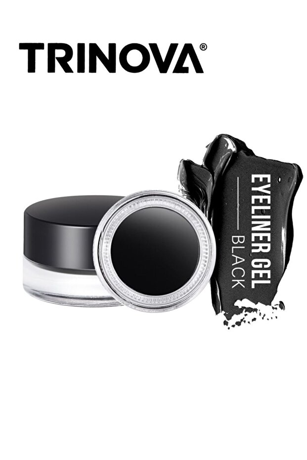 Black Gel Eyeliner - Lasting Gel Eyeliner 5Gr