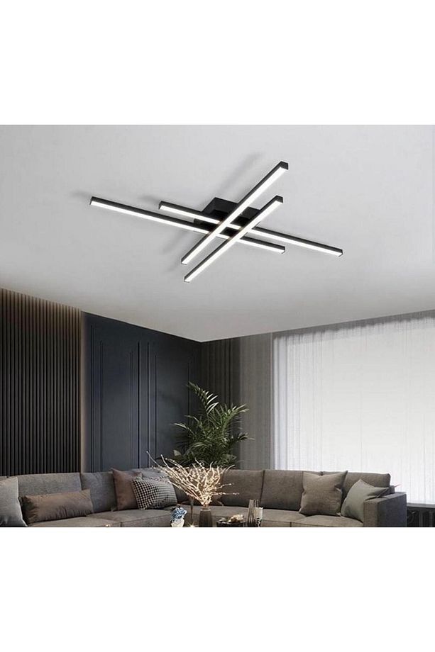 Miran Home dekoratif ledli tavan model çubuk avize - 2