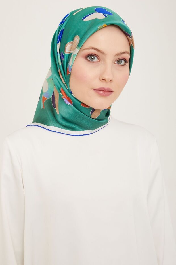 ARMINE SILK SCARF 9146D (TWILL)