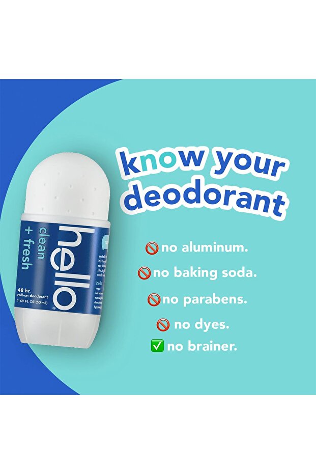 Clean + Fresh Roll-On Deodorant 50ML - 4