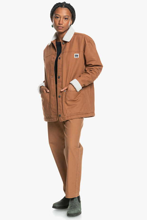 Kolekcja UNI - Kurtka robocza męska z płótna bawełnianego - 1