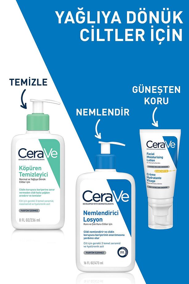 Normal Ve Yağlı Ciltler Için Köpüren Yüz Ve Vücut Için Temizleyici Jel 236 Ml - 5