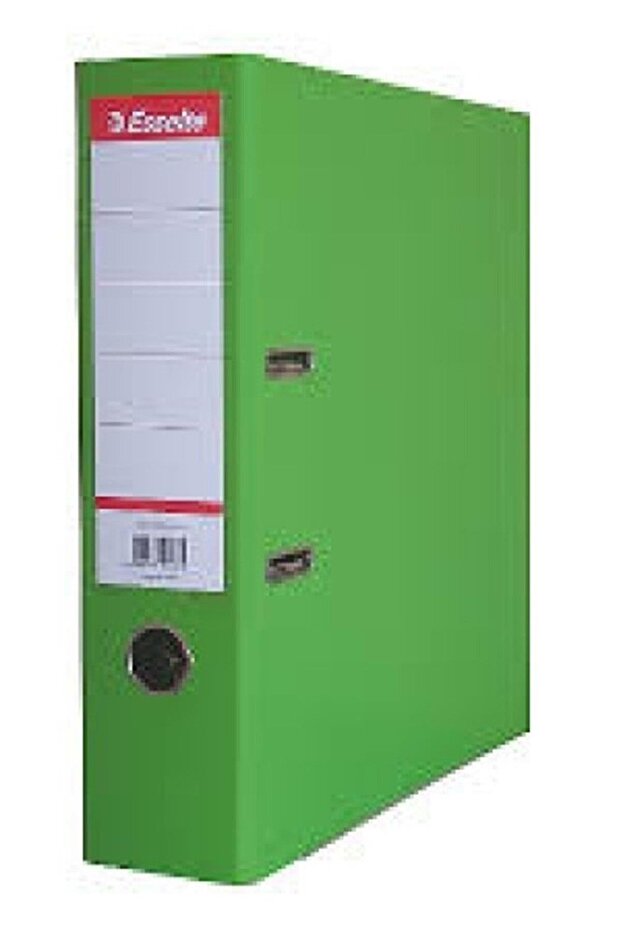 Folder Plastic Wide Green Office Folder (1 BUC.) - 1