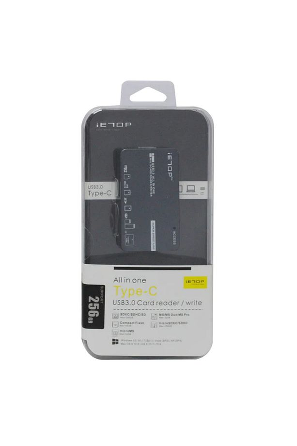 All in One Usb Type C 3.0 Profesyonel Usb Compact Süper Hızlı Çoklu Flash Kart Okuyucu - 5