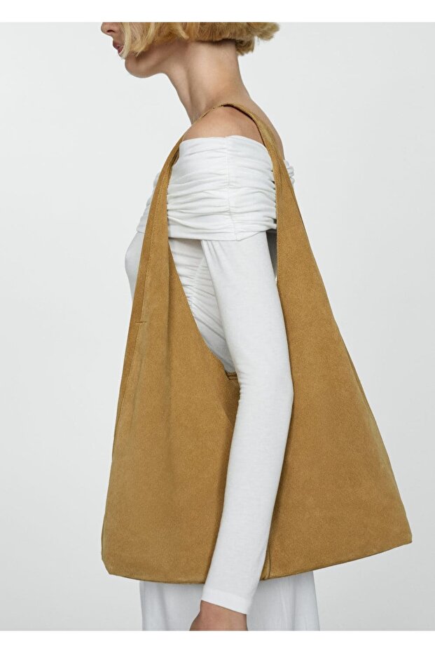 Omuzları açık tişört - 6