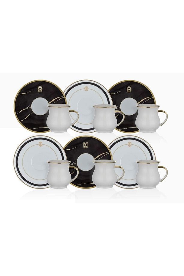 Marble Plus 6 Kişilik Kahve Fincan Takımı - 4