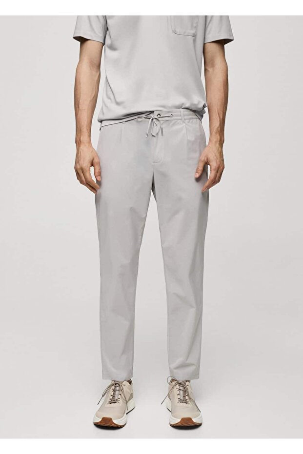 Waterproof Drawstring Pants - 1