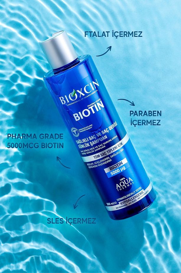 Biotin Şampuan 300 ml - Hassas Saç Derisi Hassas Saçlar 2'li - 4