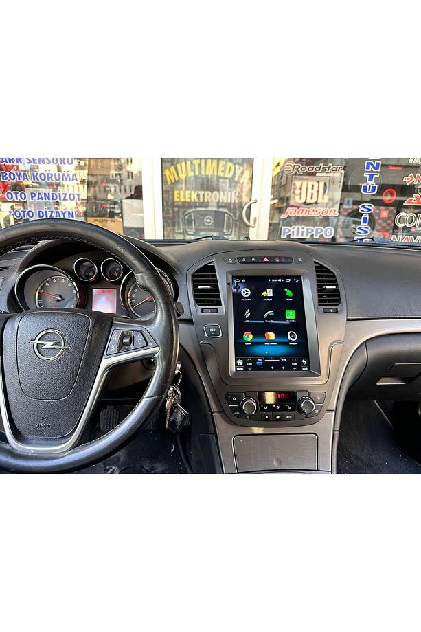 OPEL İNSİGNİA Uyumlu TESLA MULTİMEDYA NAVİGASYON ANDROİD GERÇEK 4 GB RAM CARPLAY NAVİMEX - 3