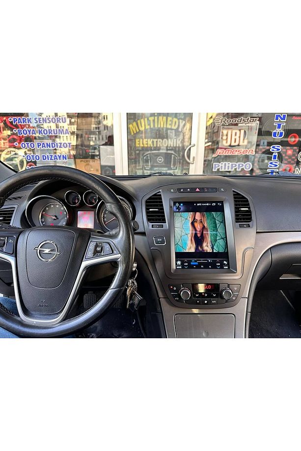 OPEL İNSİGNİA Uyumlu TESLA MULTİMEDYA NAVİGASYON ANDROİD GERÇEK 4 GB RAM CARPLAY NAVİMEX - 5