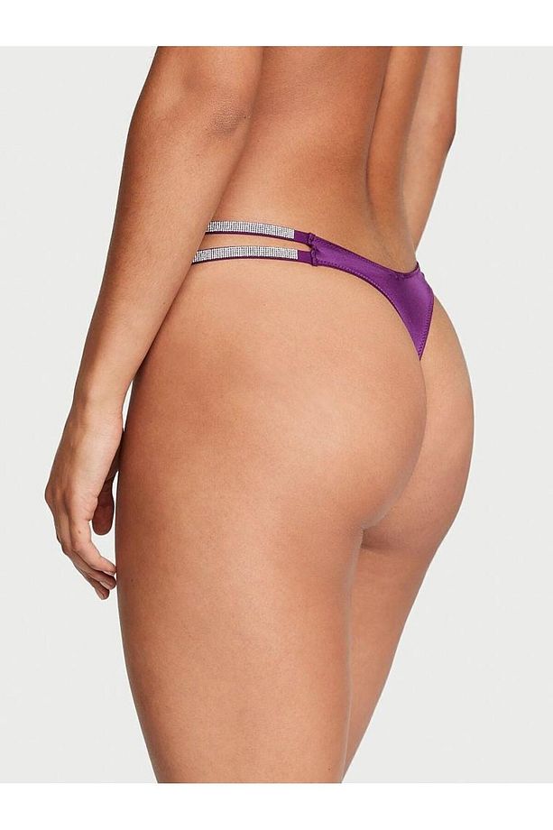 Işıltılı Çift Askılı Smooth Tanga - 2