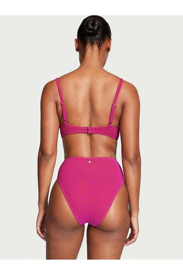 Işıltılı Icon Push-Up Bikini Üstü - 2