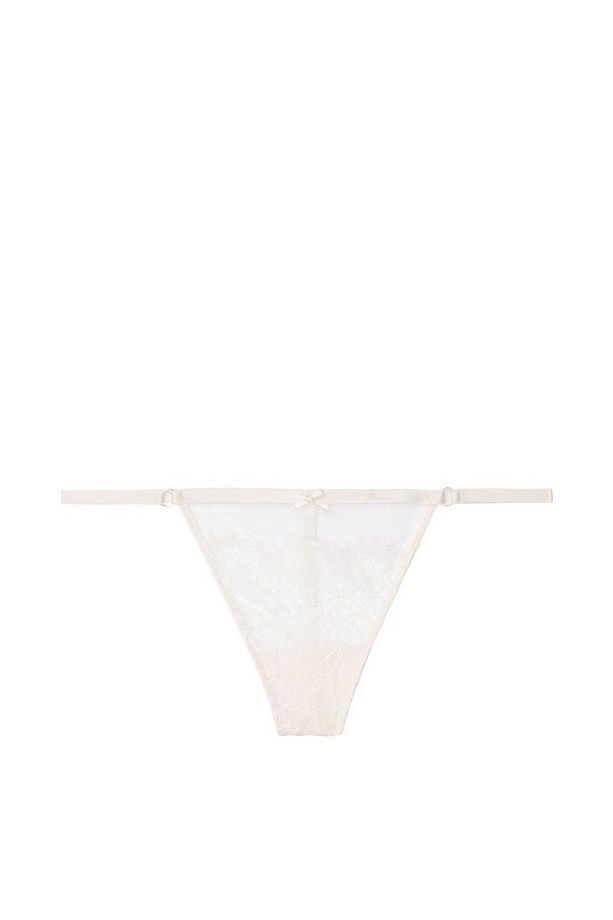 File Ve Dantel V-string Külot - 3