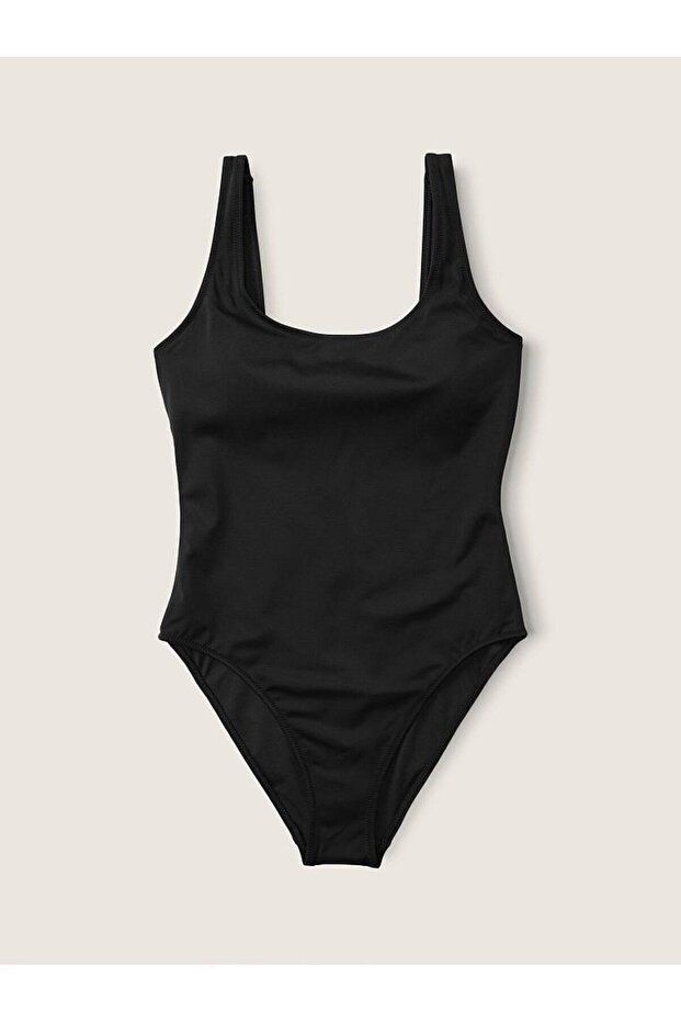 Geniş Yaka Tek Parça Mayo - 1