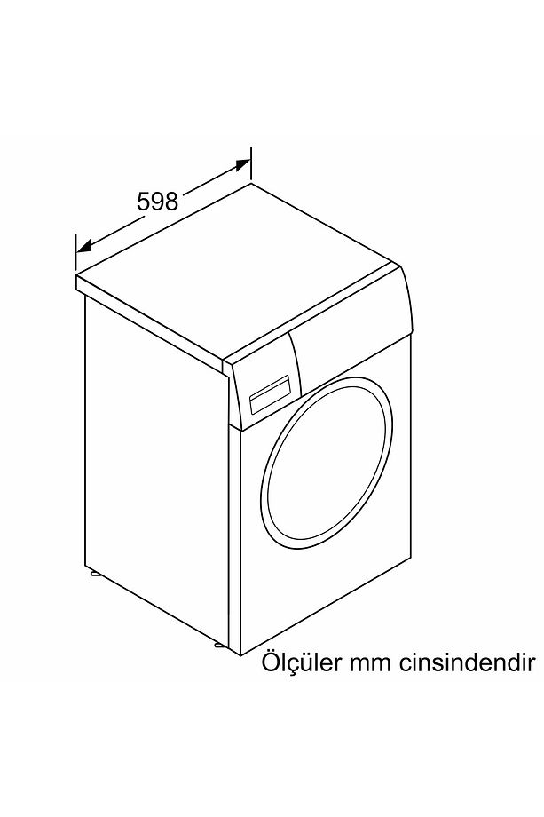Çamaşır Makinesi 9 kg 1200 dev./dak., Gümüş - 8