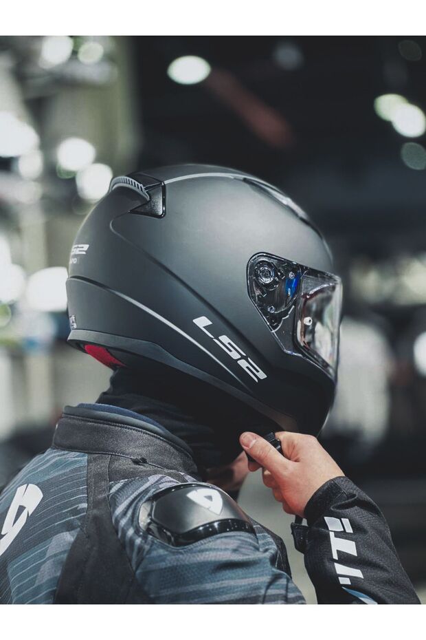 Rapıd Mat Siyah Kask - 2