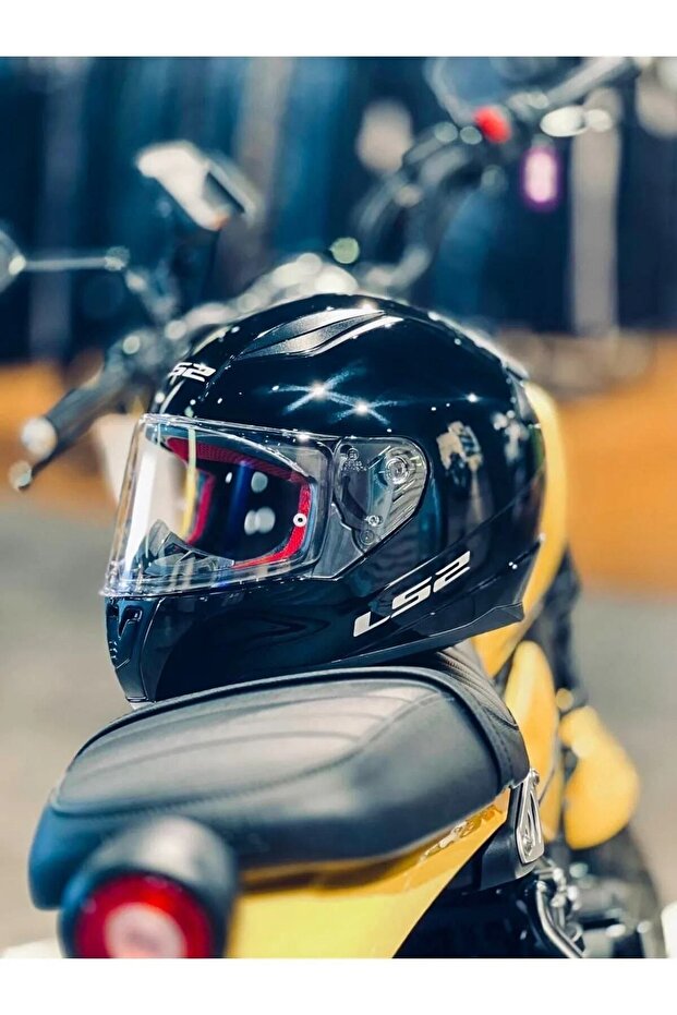 Rapıd 1 Parlak Siyah Kask - 3