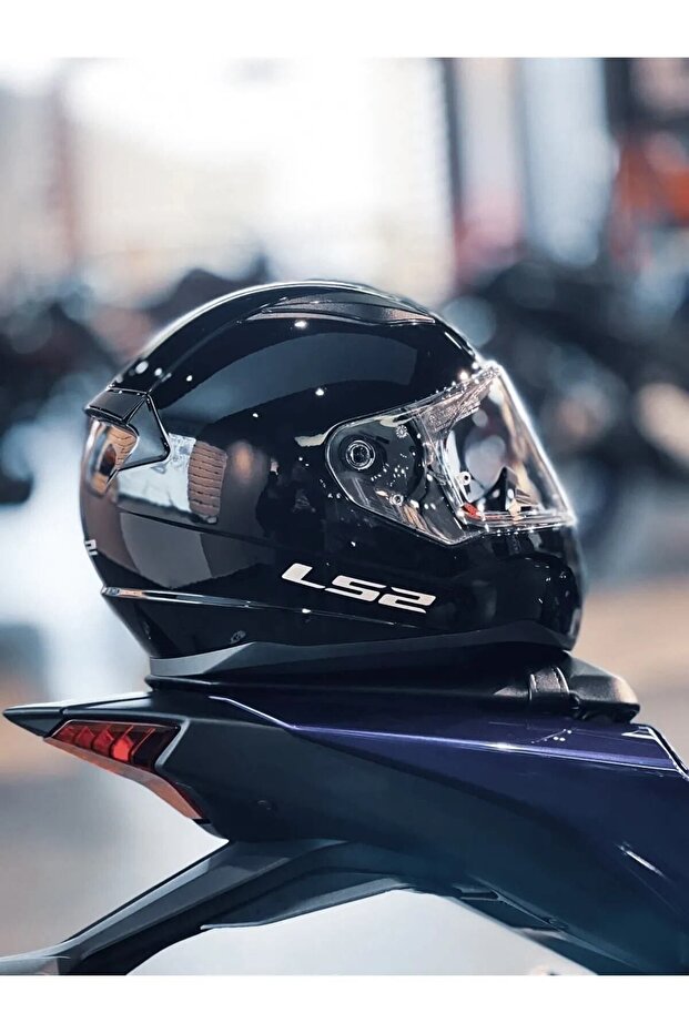 Rapıd 1 Parlak Siyah Kask - 5