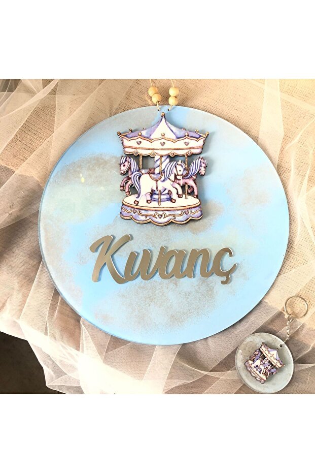 ATLI KARINCA PLEKSİ BEBEK KAPI SÜSÜ - 1