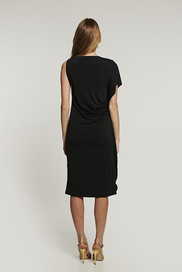 Belly Elbise - Siyah - 5