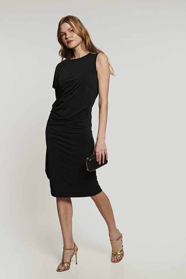 Belly Elbise - Siyah - 4