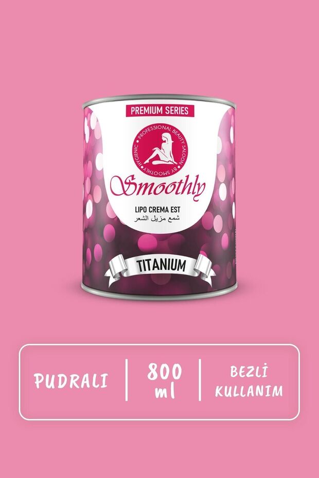 PEMBE (Titanium) Pudralı Konserve Ağda - 1