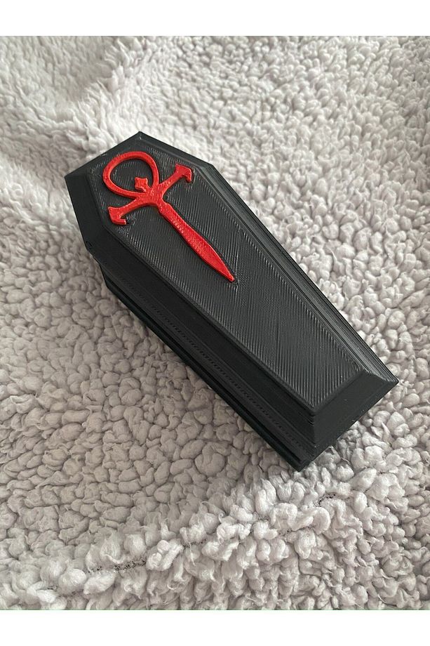 Coffin Dice Box (Vampire-Siyah) Zar Kutusu - 4