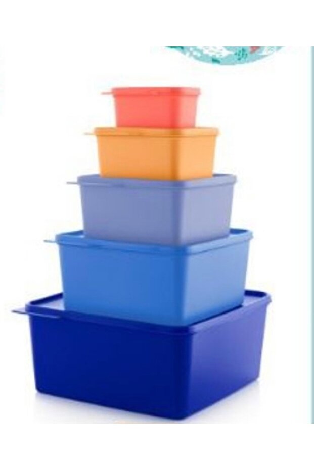 Kare Saklama Kabları - 1