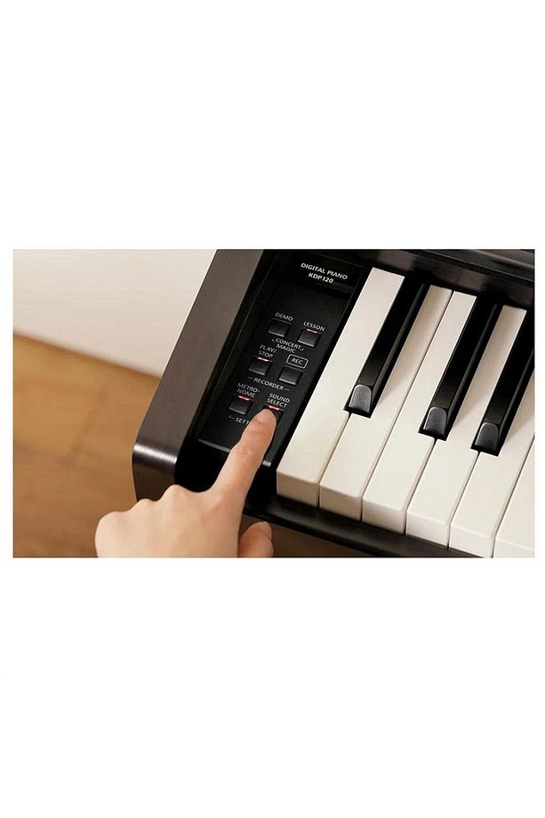Kdp120-r Gül Ağacı Dijital Duvar Piyanosu ( Tabure & Kulaklık Hediyeli) - 4