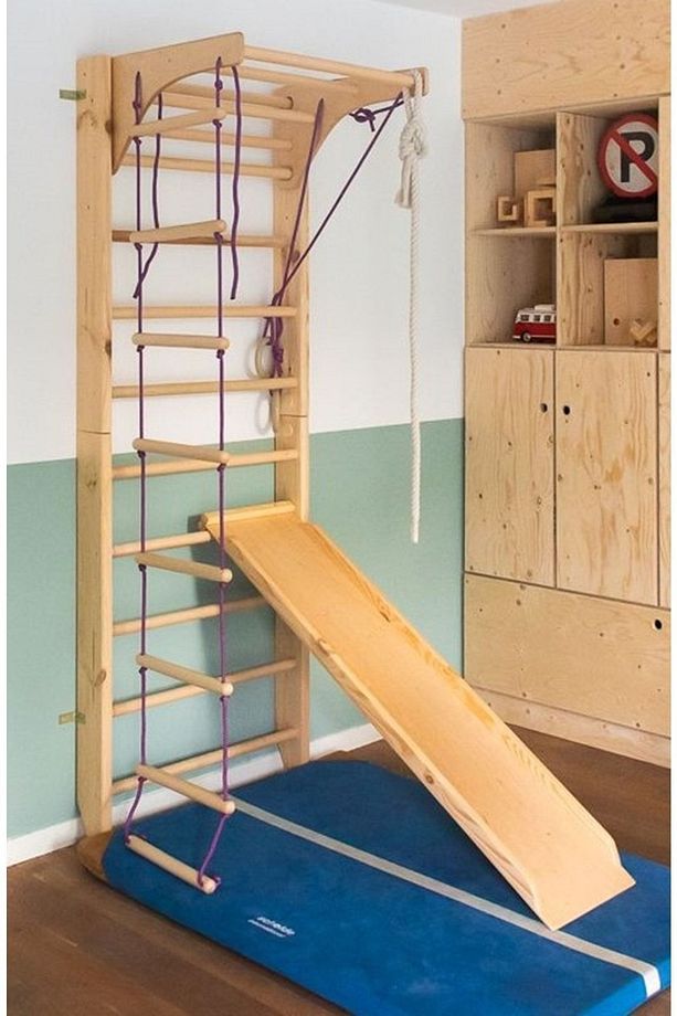 Tırmanma Duvarı & Kaydırak & Tırmanma Rampası, Climbing Wall - 1