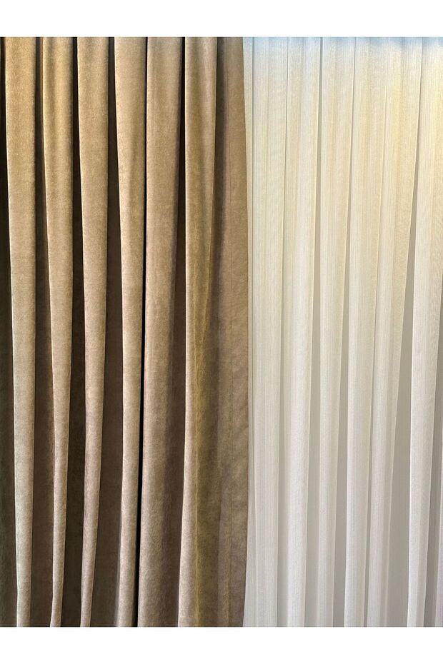 PERDEVİLLE BAL KÖPÜĞÜ FON PERDE - 4