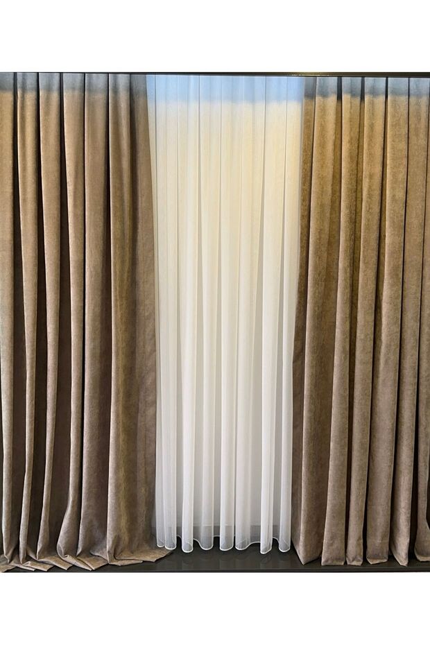 PERDEVİLLE BAL KÖPÜĞÜ FON PERDE - 5